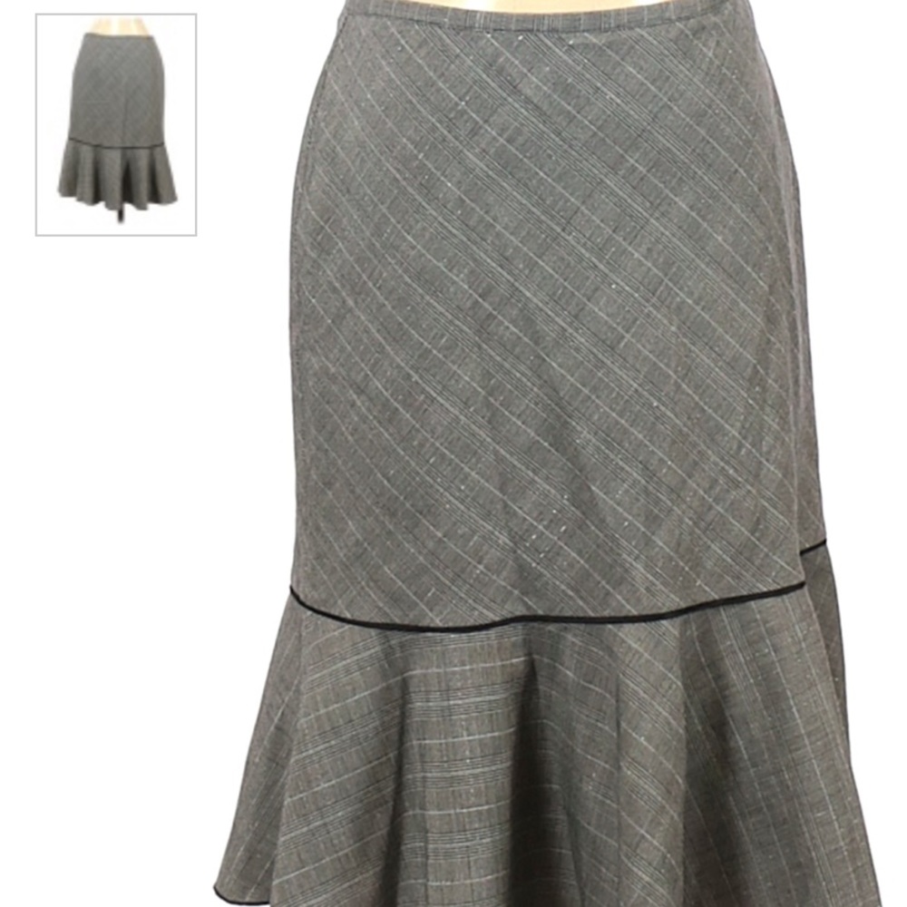 White House Black Market Classic Plaid Skirt